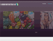 Tablet Screenshot of laholmsvoltige.se